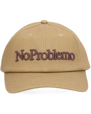 No Problemo Baseball Cap - Natural