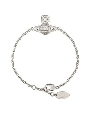 Vivienne Westwood Bracciale "Carmela Bas Relief" - Metallic