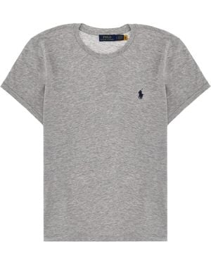 Polo Ralph Lauren T-Shirt With Logo - Grey