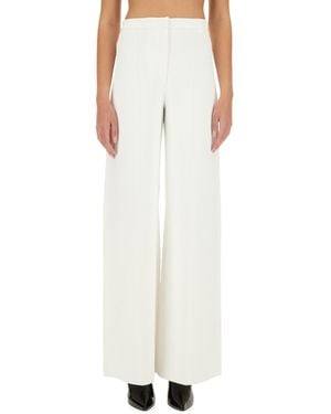 Theory Pantalone Wide Leg - Bianco