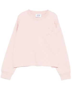 Golden Goose "Stargirl" Sweatshirt - Pink