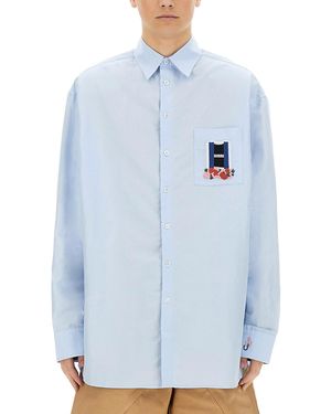 JW Anderson Window" Shirt - Blue