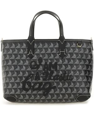 Anya Hindmarch I Am A Plastic Bag Tote Bag Xs - Black