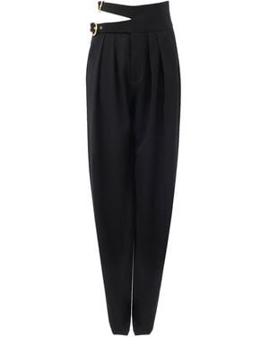 Chloé High-Rise Tailored Trousers - Black