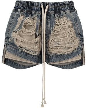 Rick Owens Shorts "Fog" - Grey