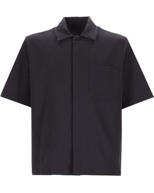 Herno Shirt With Chest Pocket Polyester - Black