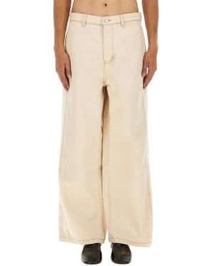 Ami Paris Jeans Wide Fit - Natural