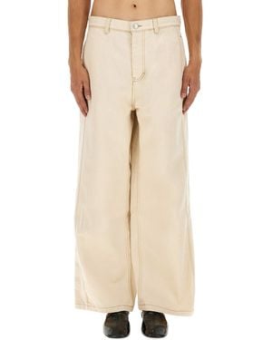 Ami Paris Jeans Wide Fit - Natural