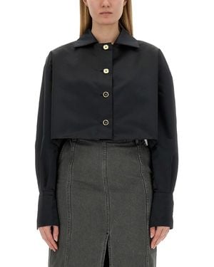 Patou Cropped Jacket - Black