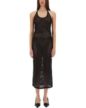 Courreges Holistic" Long Dress - Black
