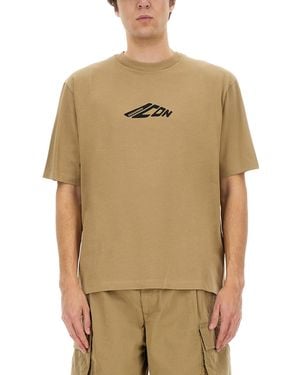 DSquared² Icon New Generation Loose Fit" T-Shirt - Natural