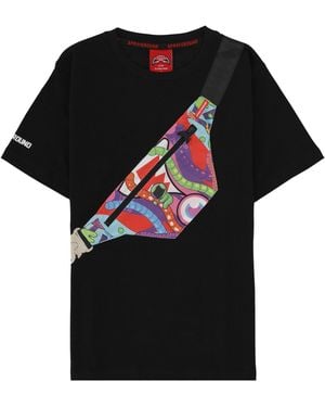 Sprayground T-Shirt Con Grafica - Black