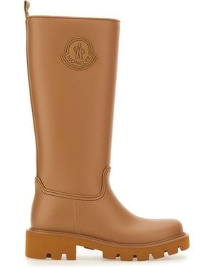 Moncler Kickstream High Rain Boot - Brown