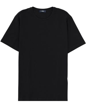 Herno Cotton T-Shirt - Black
