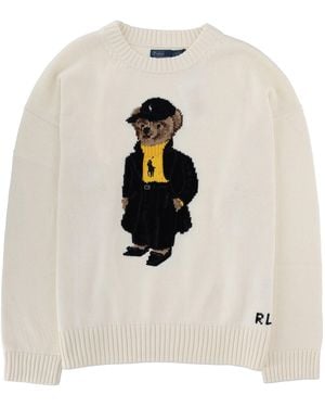 Polo Ralph Lauren Maglia "Polo Bear" - White