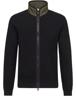 Moncler Zippered Cardigan - Black