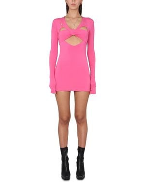 Ambush Chic Mini Dress - Pink