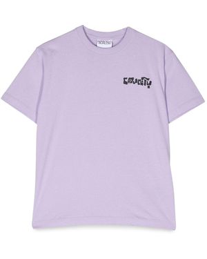 Marcelo Burlon Marcelo Burlon County Of Milan Regular Ss T-Shirt - Purple
