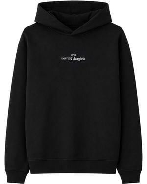 Maison Margiela Felpa Con Logo - Black
