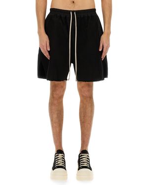 Rick Owens Zippered Boxer Shorts - Black