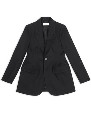 Balenciaga "Hourglass" Jacket - Black