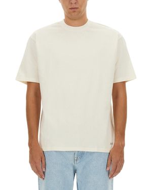 AMISH Cotton T-Shirt - White