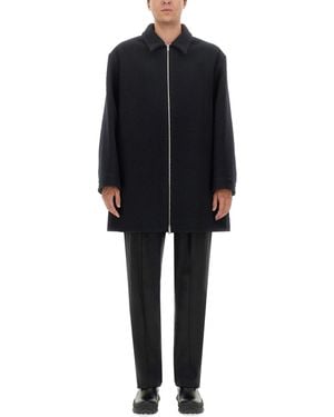 Jil Sander Wool Coat - Black