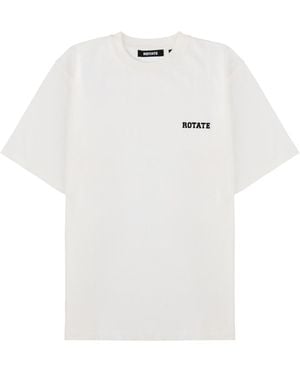 ROTATE BIRGER CHRISTENSEN T-Shirt Oversize - White