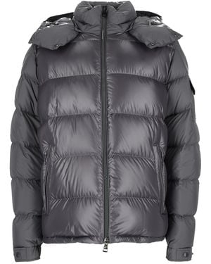 Moncler Giacca "Maya" Con Cappuccio - Gray