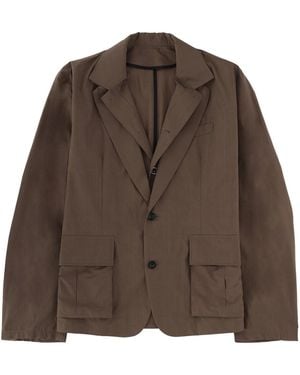 Sacai "Typewriter" Jacket - Brown