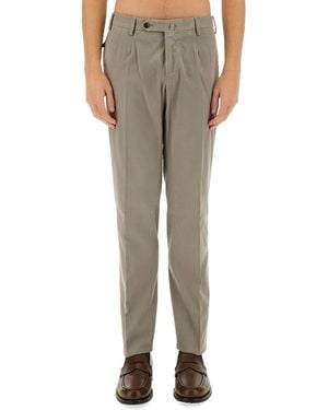 PT Torino Gabardine Trousers - Multicolour