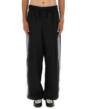 Y-3 Sport Uniform 3-Stripes" Pants - Black