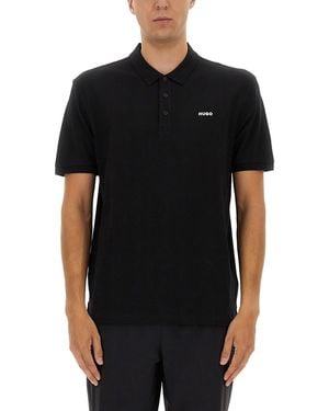 HUGO Polo "Donos" - Black