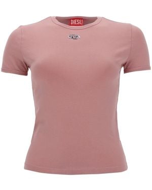 DIESEL T-Shirt "T-Uncutieslong-Od" - Pink