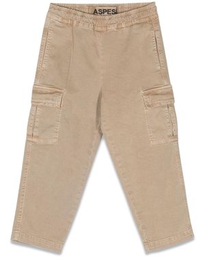 Aspesi Trousers With Large Pockets - White