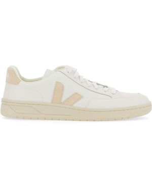 Veja Logo Trainers - White