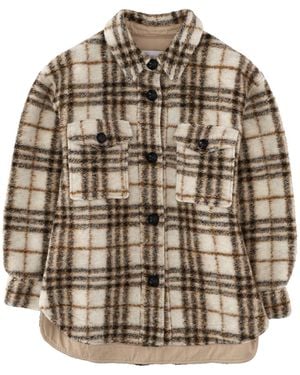 Isabel Marant Regular Checks Shirt - Brown