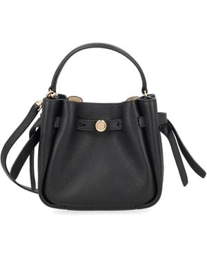 Tory Burch Borsa A Secchiello "Romy" Mini - Black