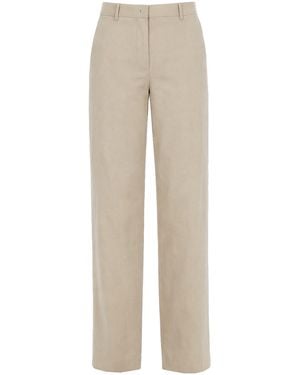 Paul Smith Tailored Linen Trousers - Natural