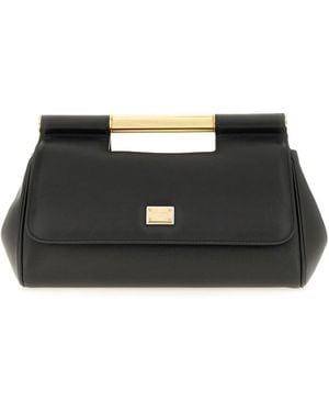 Dolce & Gabbana Chic Medium Handbag Clutch - Black