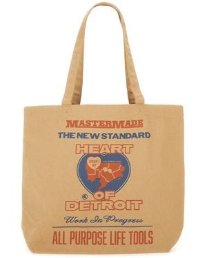 Carhartt Graphic Canvas Tote Bag - Natural