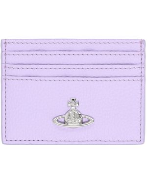 Vivienne Westwood "Flat" Card Holder - Purple