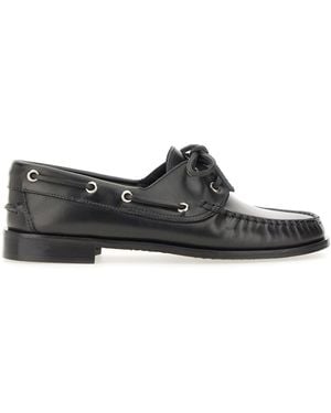 Aeyde Harris" Moccasins - White