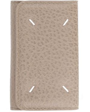 Maison Margiela Portachiave "Four Stitches" - Brown