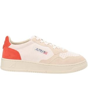 Autry Colour Block Trainers - Pink
