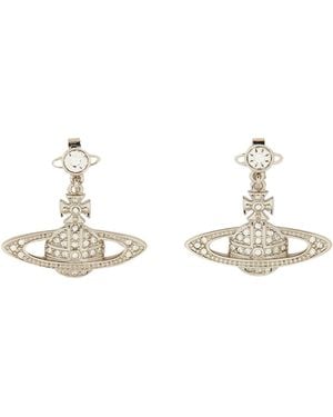 Vivienne Westwood Orecchini "Mini Bas Relief" - Metallic