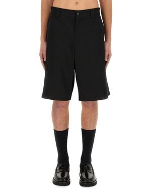 Moschino Knee-Length Bermuda Shorts - Black
