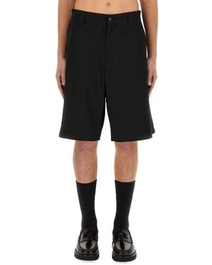 Moschino Knee-Length Bermuda Shorts - Black