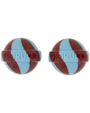 Fiorucci Orecchini "Lollipop" - Blu