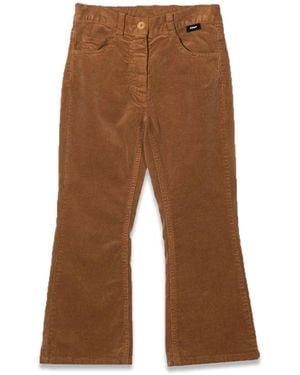 Aspesi Wide Bottom Trousers - Brown